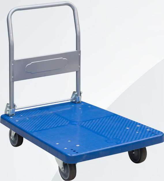 Carro de plataforma universal para tareas de almacén